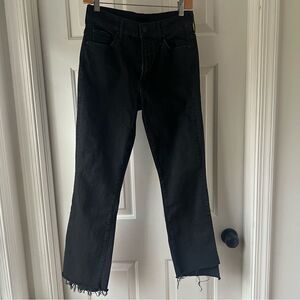 Mother The Insider Crop Step Fray in Not Guilty size 29